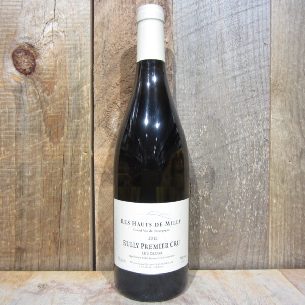 BERNARD DEFAIX LES HAUTS DE MILLY RULLY BLANC 1ER CRU LES CLOUX 2015 750ML