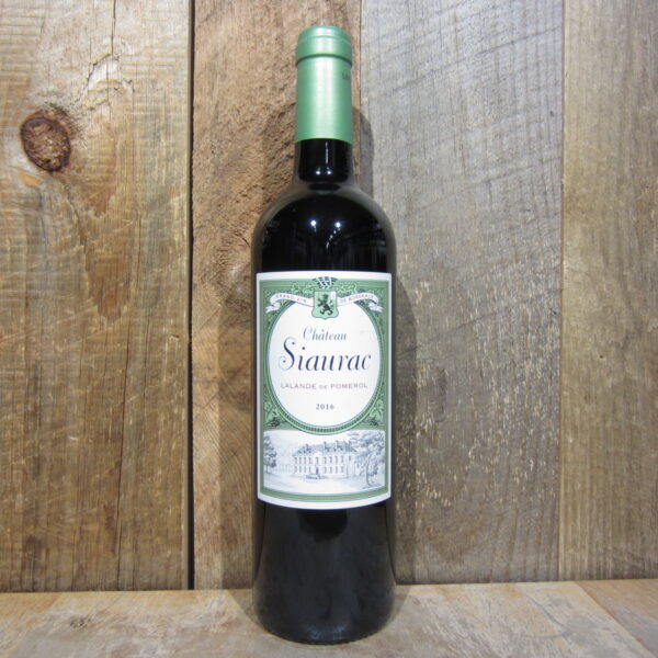 CHATEAU SIAURAC LALANDE DE POMEROL 2016 750ML