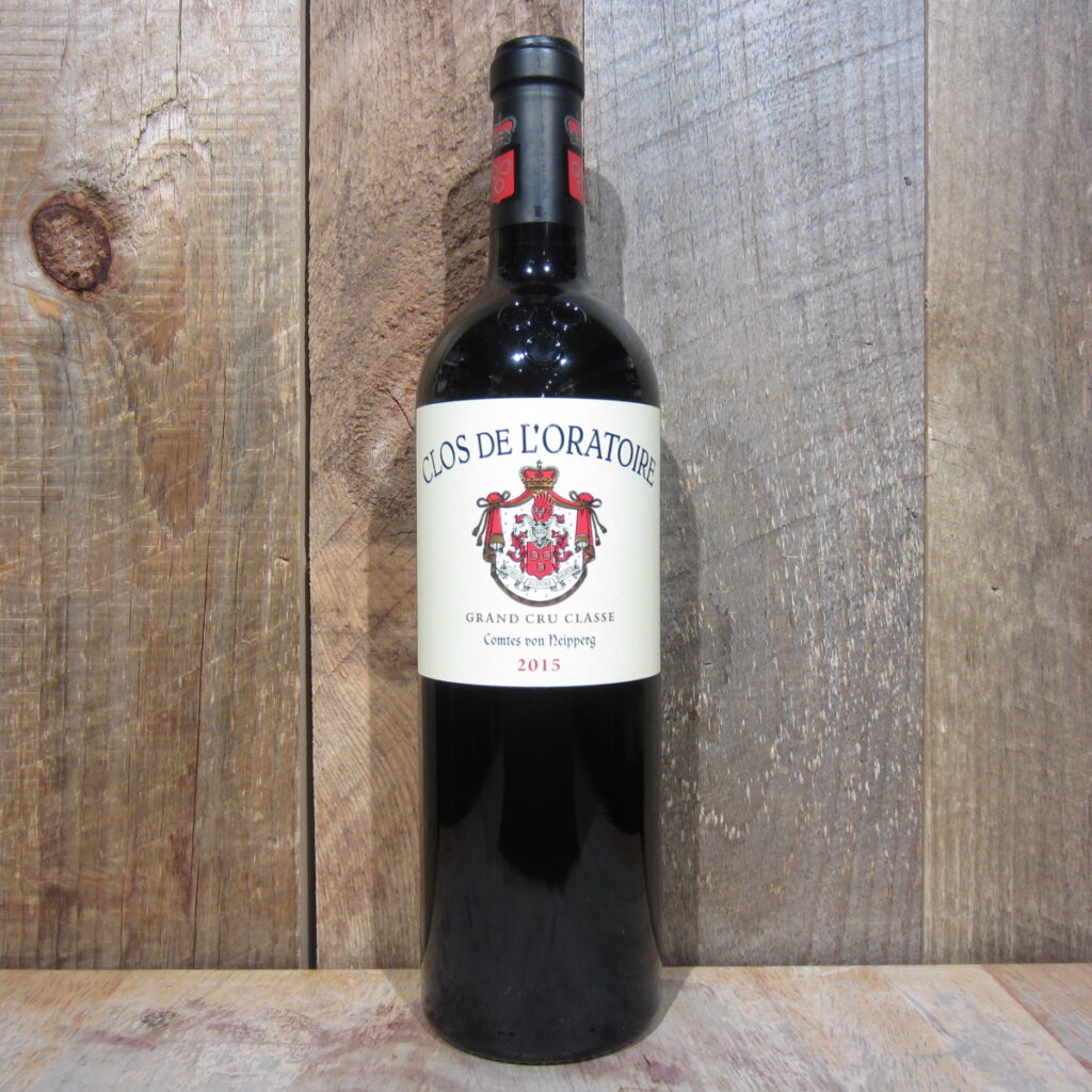 CLOS DE L’ORATOIRE SAINT EMILION GRAND CRU 2015 750ML CLOS DE L’ORATOIRE SAINT EMILION GRAND CRU 2015 750ML