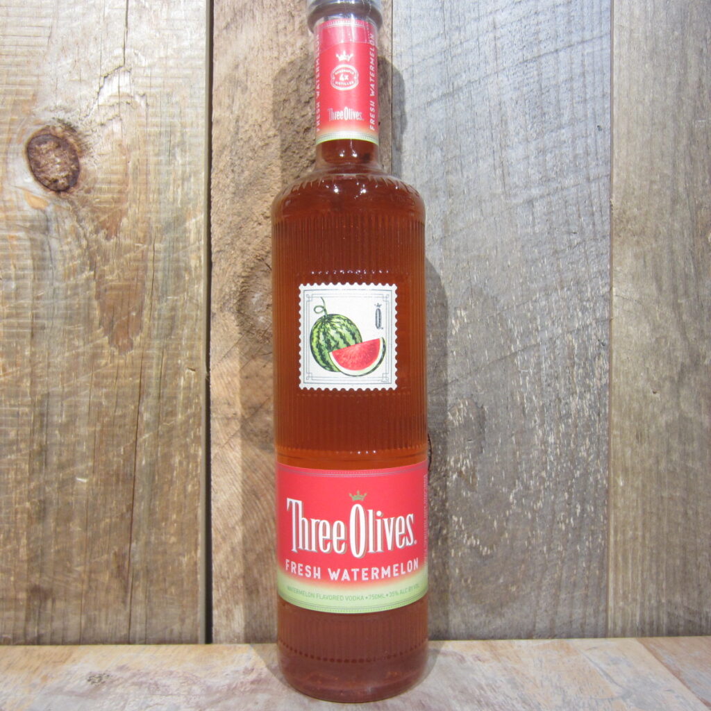 THREE OLIVES WATERMELON VODKA 750ML