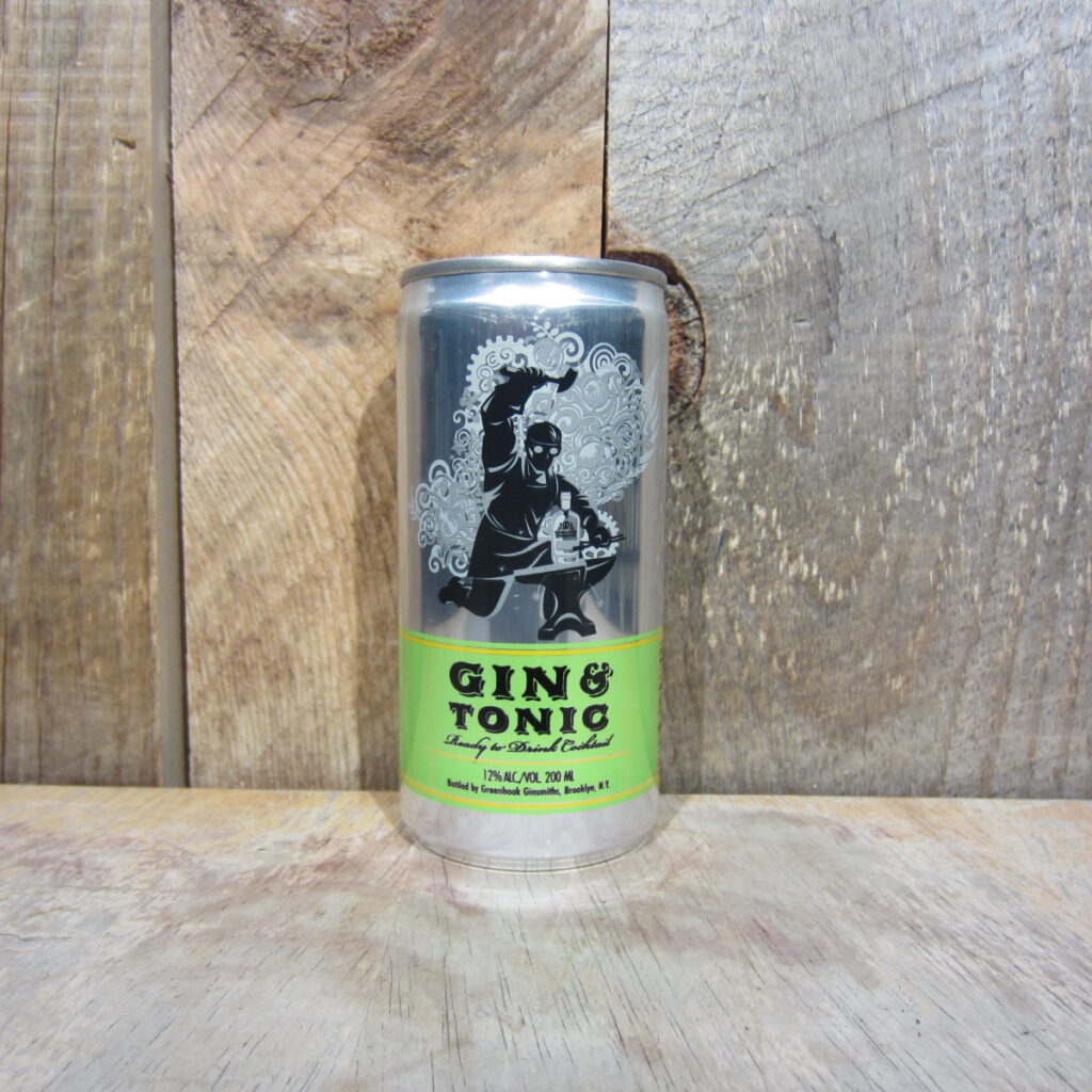 GREENHOOK GINSMITHS GIN AND TONIC CAN 200ML