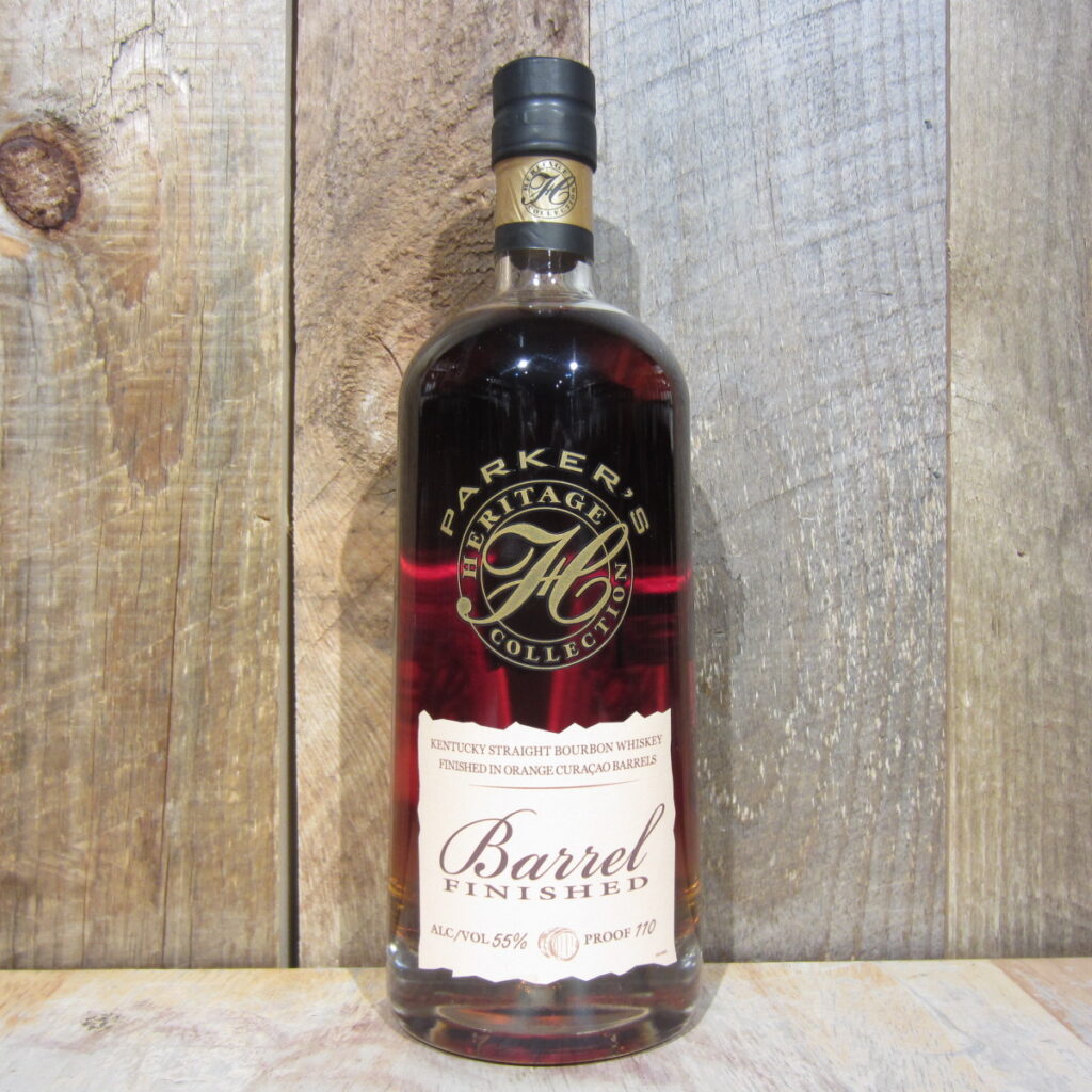 PARKERS HERITAGE BOURBON 12TH EDITION ORANGE CURACAO FINSIH 750ML PARKERS HERITAGE BOURBON 12TH EDITION ORANGE CURACAO FINSIH 750ML