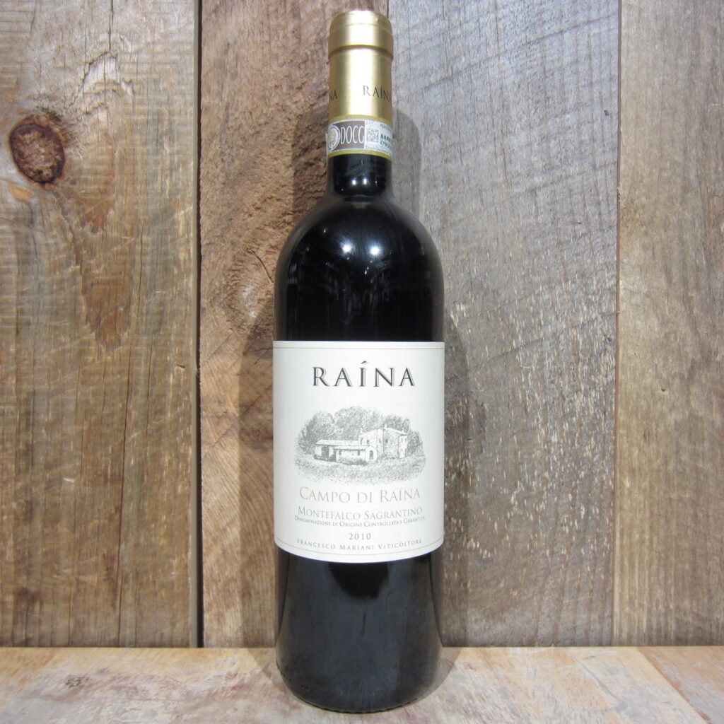 RAINA SAGRANTINO DI MONTEFALCO 2010 750ML 1