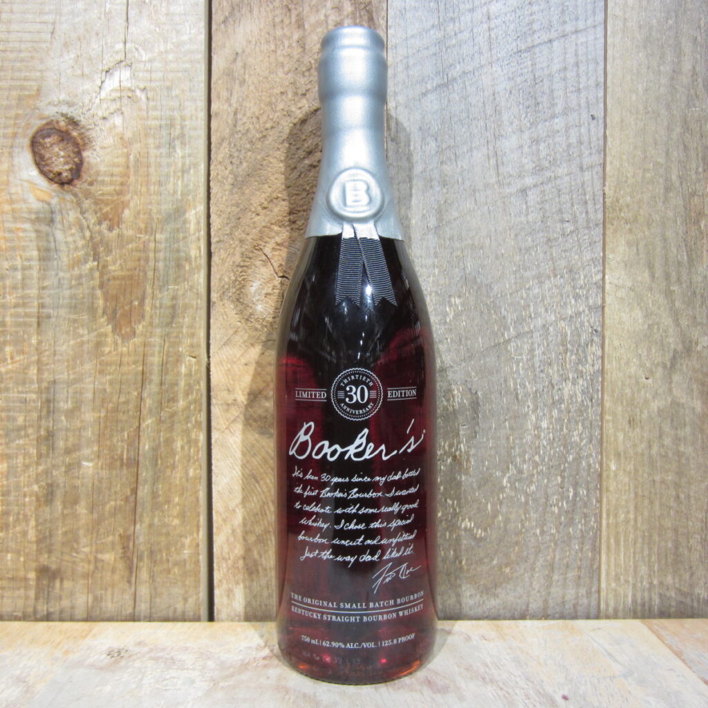 BOOKERS 30TH ANNIVERSARY BOURBON 750ML BOOKERS 30TH ANNIVERSARY BOURBON 750ML
