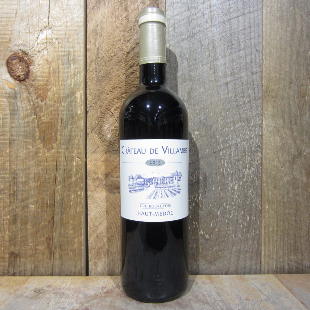 CHATEAU VILLAMBIS MEDOC CRU BOURGEOIS 2015 750ML CHATEAU VILLAMBIS MEDOC CRU BOURGEOIS 2015 750ML