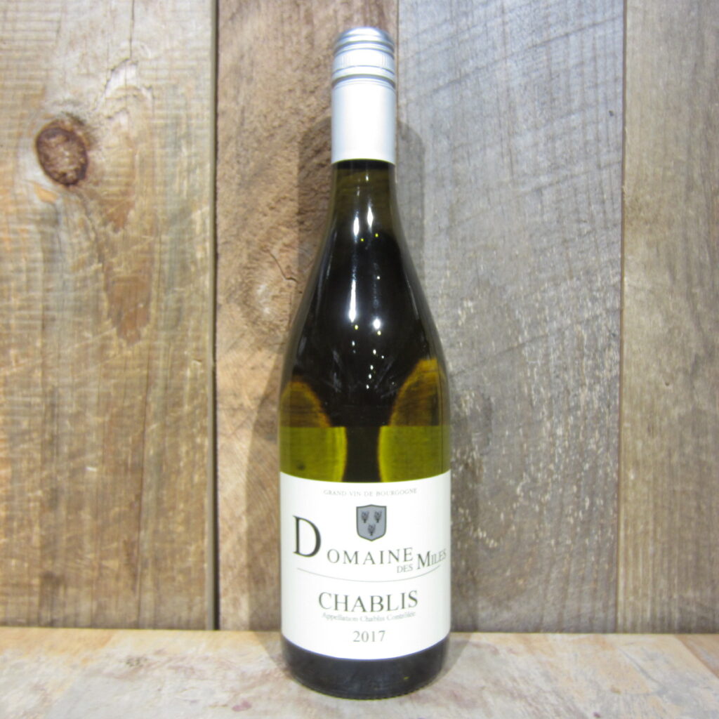 DOMAINE DES MILES CHABLIS 2017 750ML