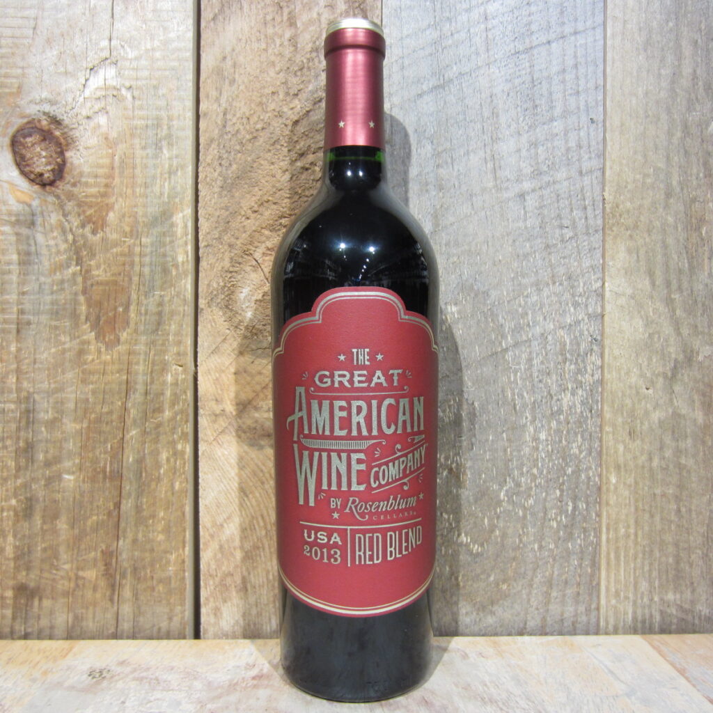 THE GREAT AMERICAN WINE CO RED BLEND 750ML