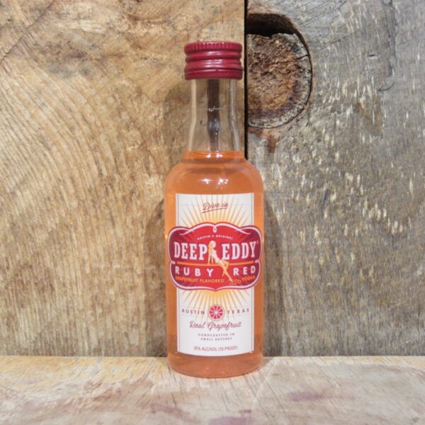 DEEP EDDY RUBY RED VODKA MINIATURE 50ML