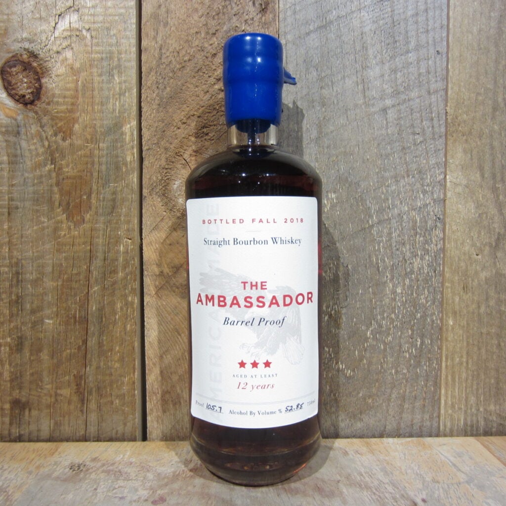 THE AMBASSADOR 12 YEAR BOURBON BARREL PROOF 750ML