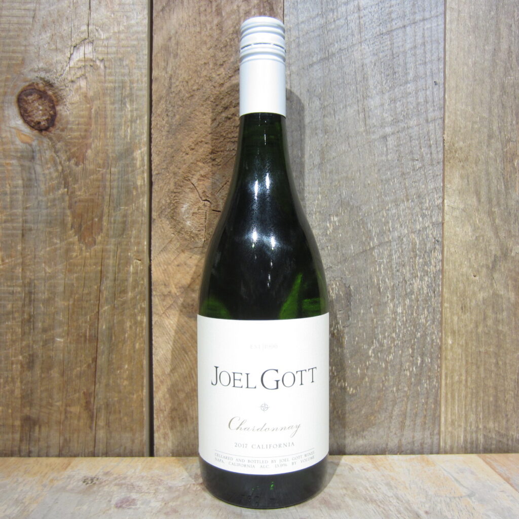 JOEL GOTT UNOAKED CHARDONNAY 2017 750ML