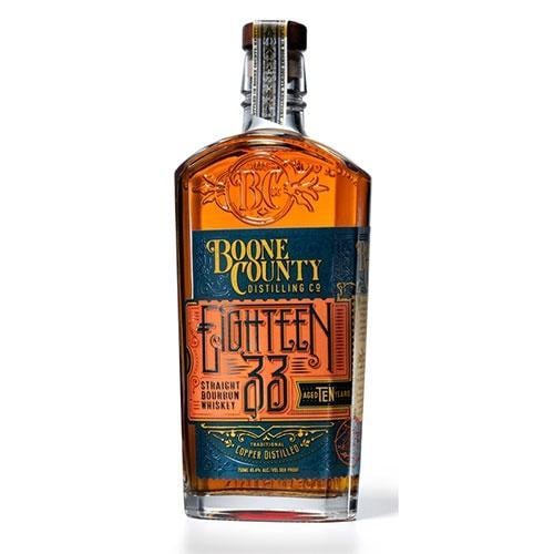 boone county eighteen 33 12 year bourbon 750ml
