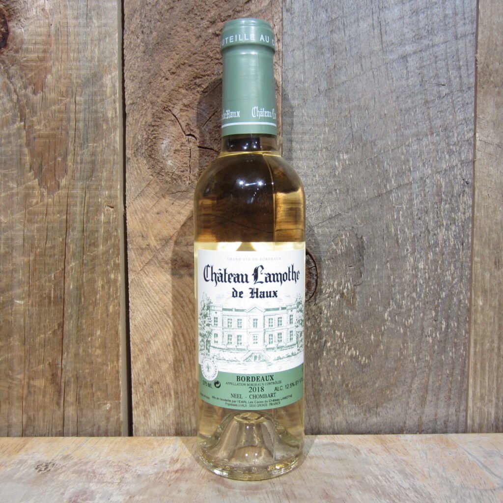 CHATEAU LAMOTHE DE HAUX BORDEAUX BLANC 375ML HALF SIZE BTL