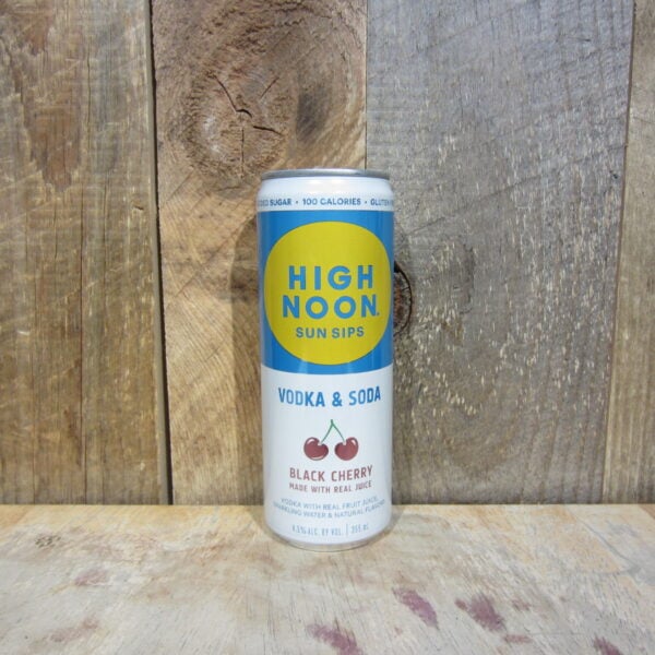 HIGH NOON VODKA AND SODA BLACK CHERRY CAN 355ML