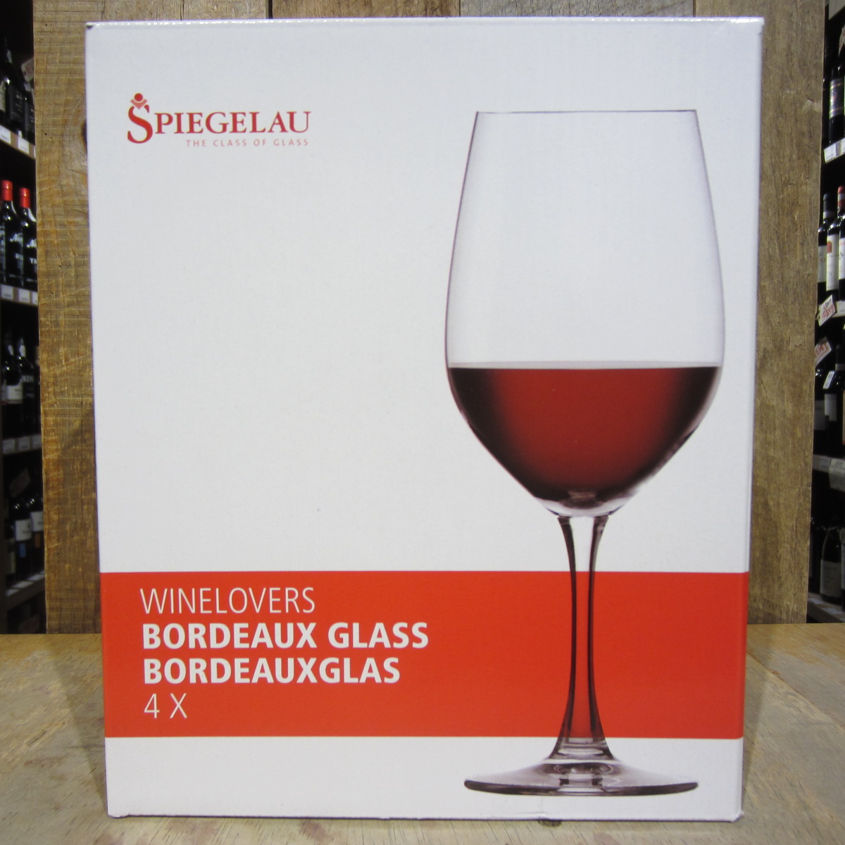 Spiegelau Vino Grande Red Wine Glasses (Set of 4), Clear