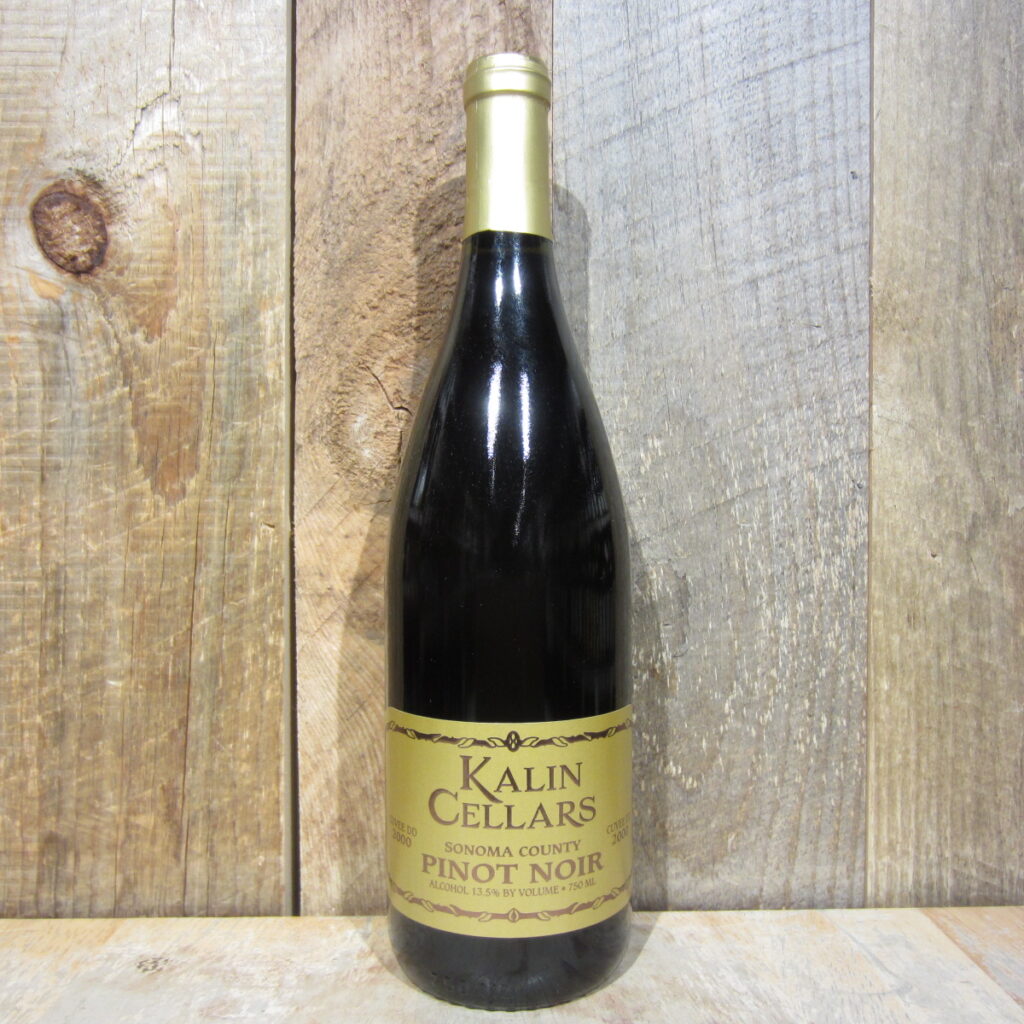 KALIN CELLARS PINOT NOIR ‘CUVEE DD’ 2000 750ML KALIN CELLARS PINOT NOIR ‘CUVEE DD’ 2000 750ML