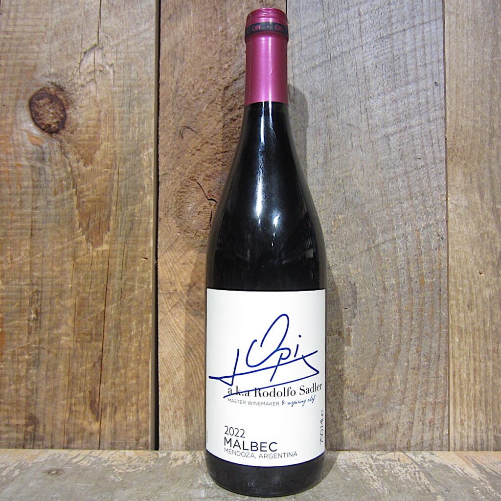 J Opi A.K.A Rodolfo Sadler Malbec 2022