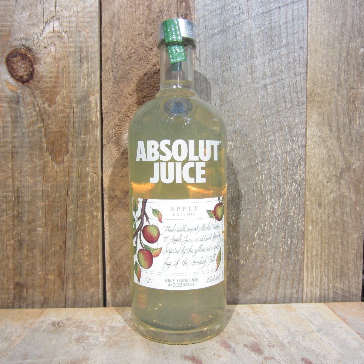 Absolut Apple Juice 1L Oak and Barrel