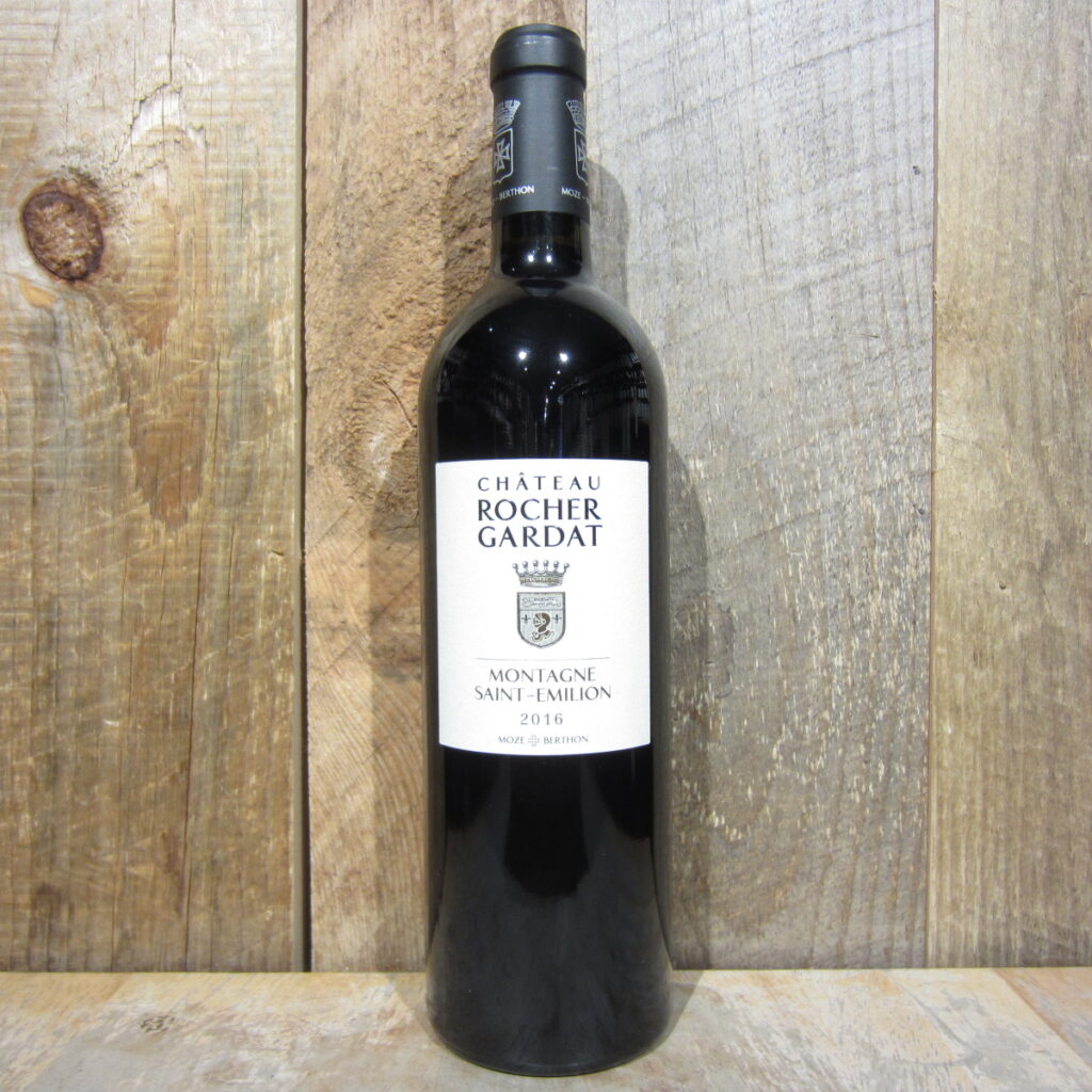 CHATEAU ROCHER GARDAT MONTAGNE SAINT EMILION 2016 750ML