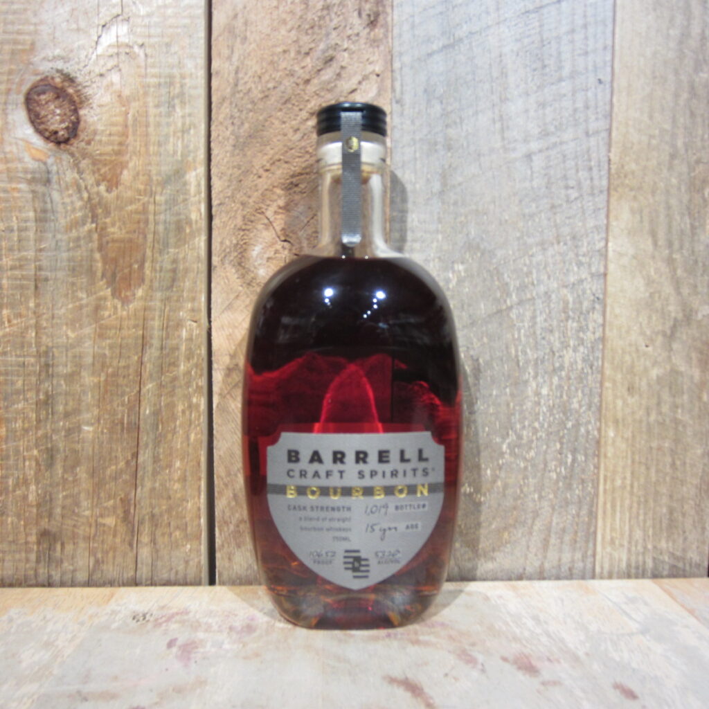 BARRELL CRAFT SPIRITS 15YR BOURBON 106.52PF 2019 EDITION 750ML BARRELL CRAFT SPIRITS 15YR BOURBON 106.52PF 2019 EDITION 750ML