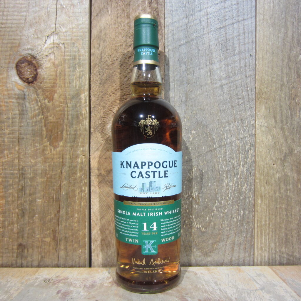 KNAPPOGUE CASTLE 14 YEAR OLD IRISH WHISKEY 750ML