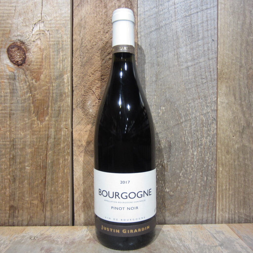 JUSTIN GIRARDIN BOURGOGNE PINOT NOIR 2017 750ML
