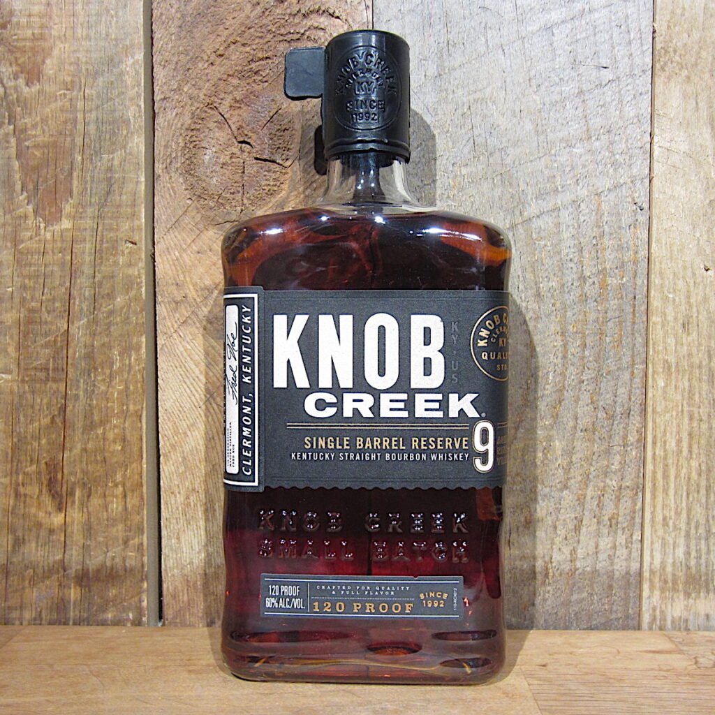 Knob Creek Single Barrel Bourbon Whiskey