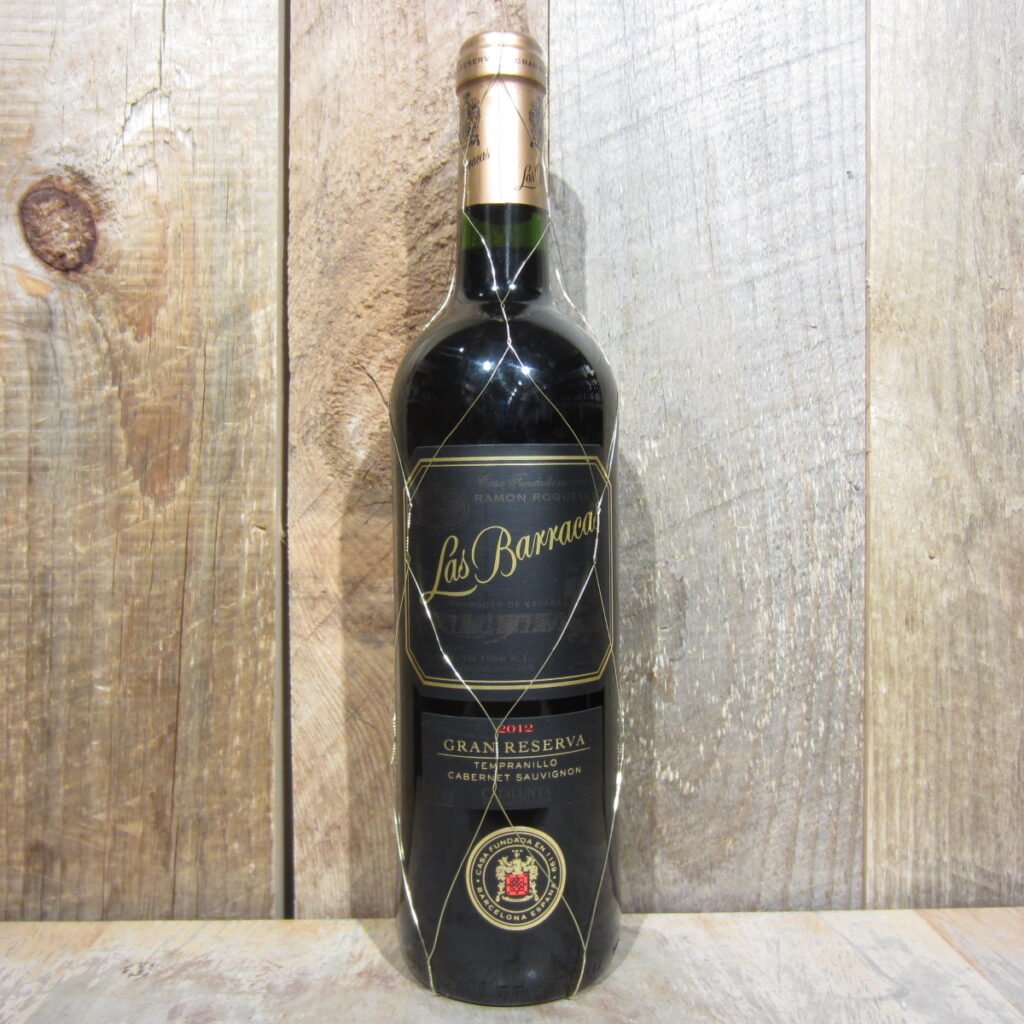 LAS BARRACAS GRAN RESERVA TEMPRANILLO CABERNET SAUVIGNON 2012 750ML