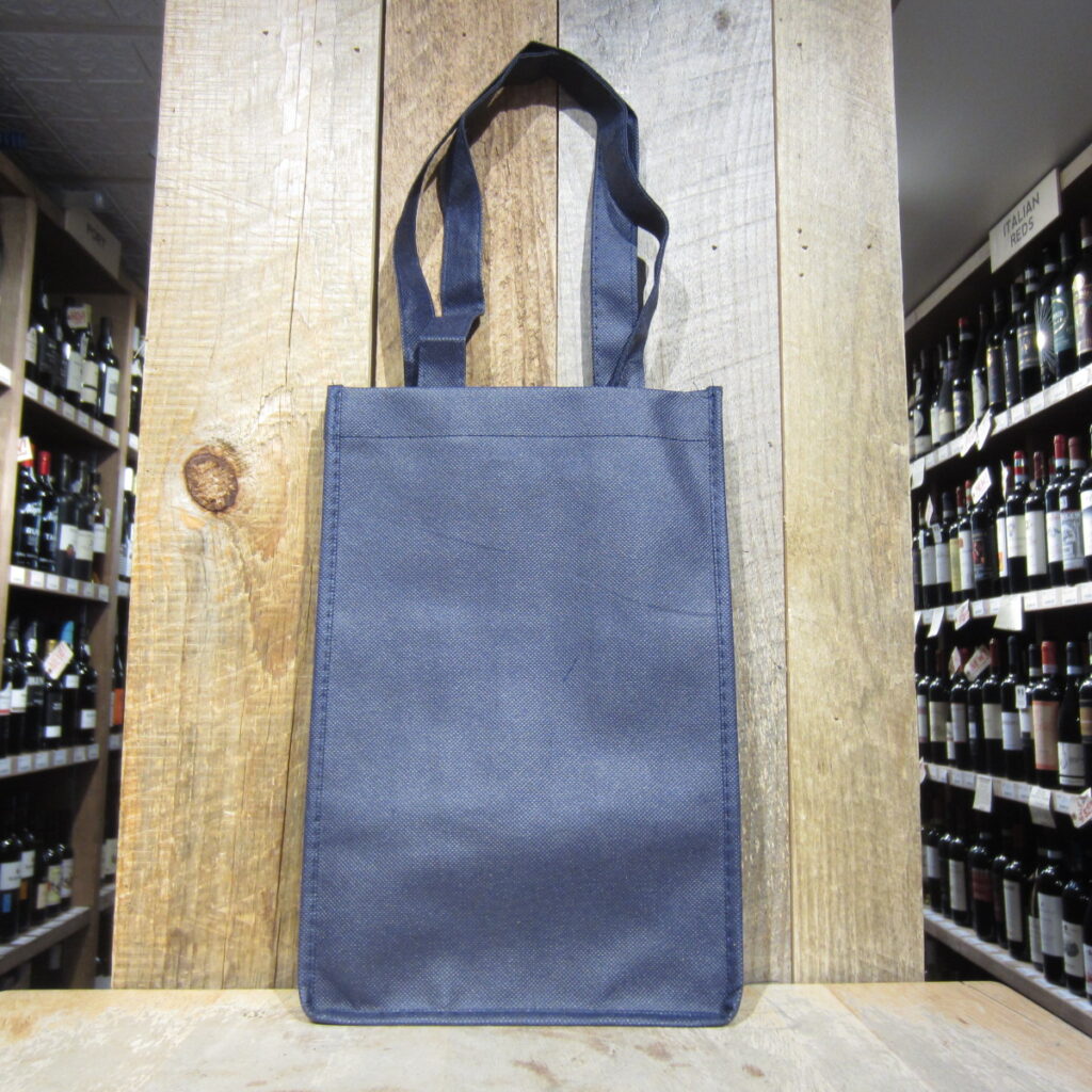4 BOTTLE BLUE TOTE BAG