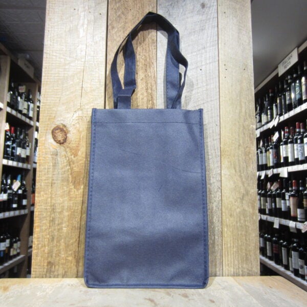 4 BOTTLE BLUE TOTE BAG
