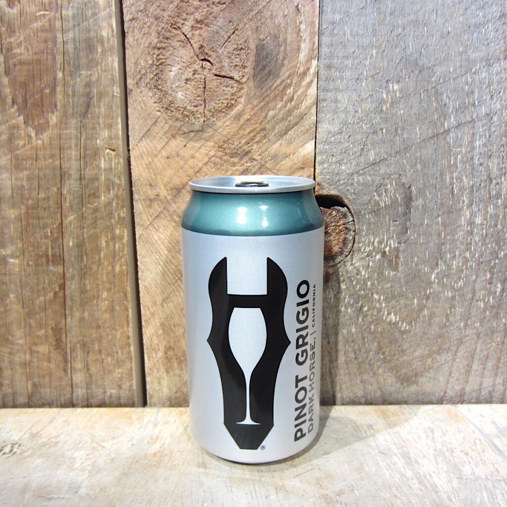Dark Horse Pinot Grigio can