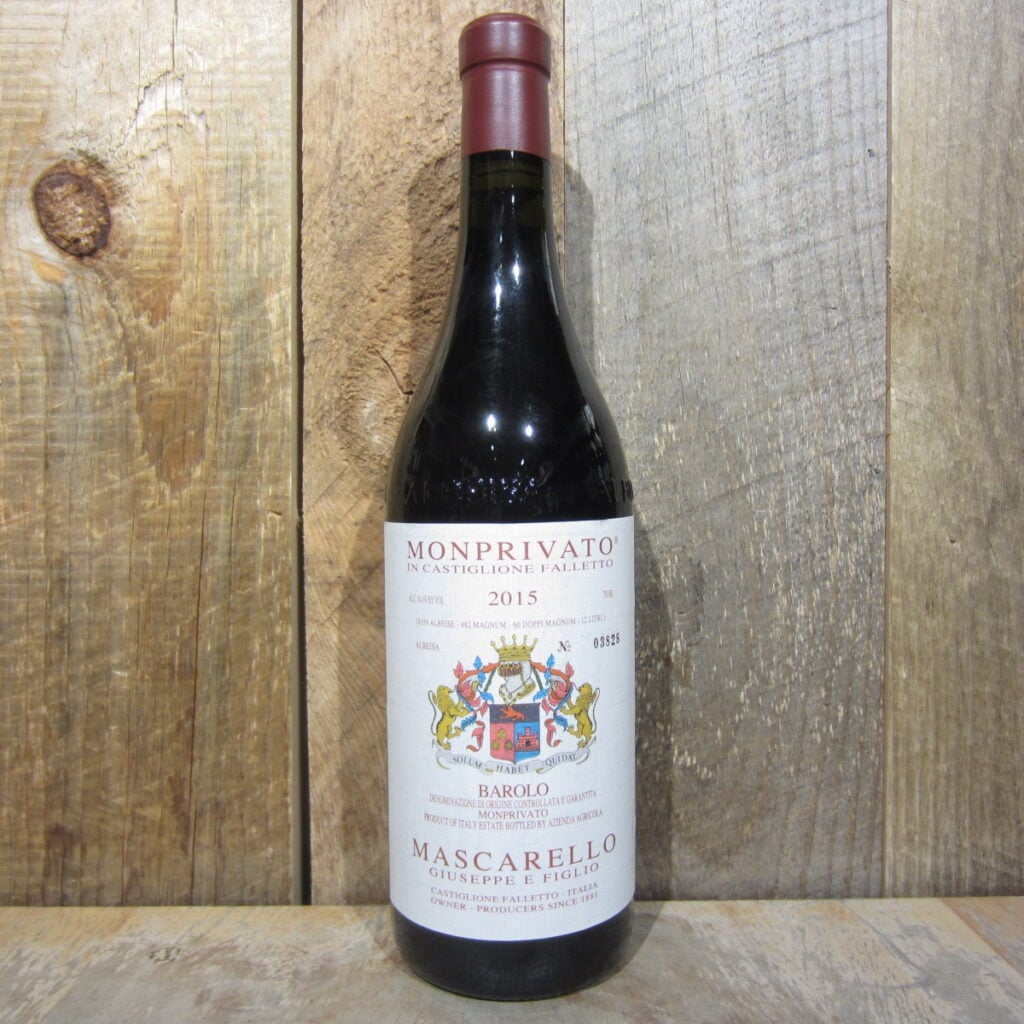 GIUSEPPE MASCARELLO BAROLO MONPRIVATO 2015 750ML GIUSEPPE MASCARELLO BAROLO MONPRIVATO 2015 750ML