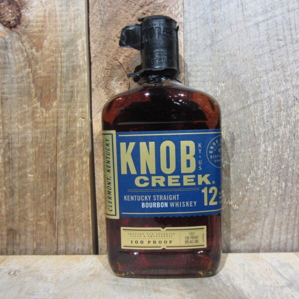 KNOB CREEK SINGLE BARREL BOURBON WHISKEY 9 YEARS