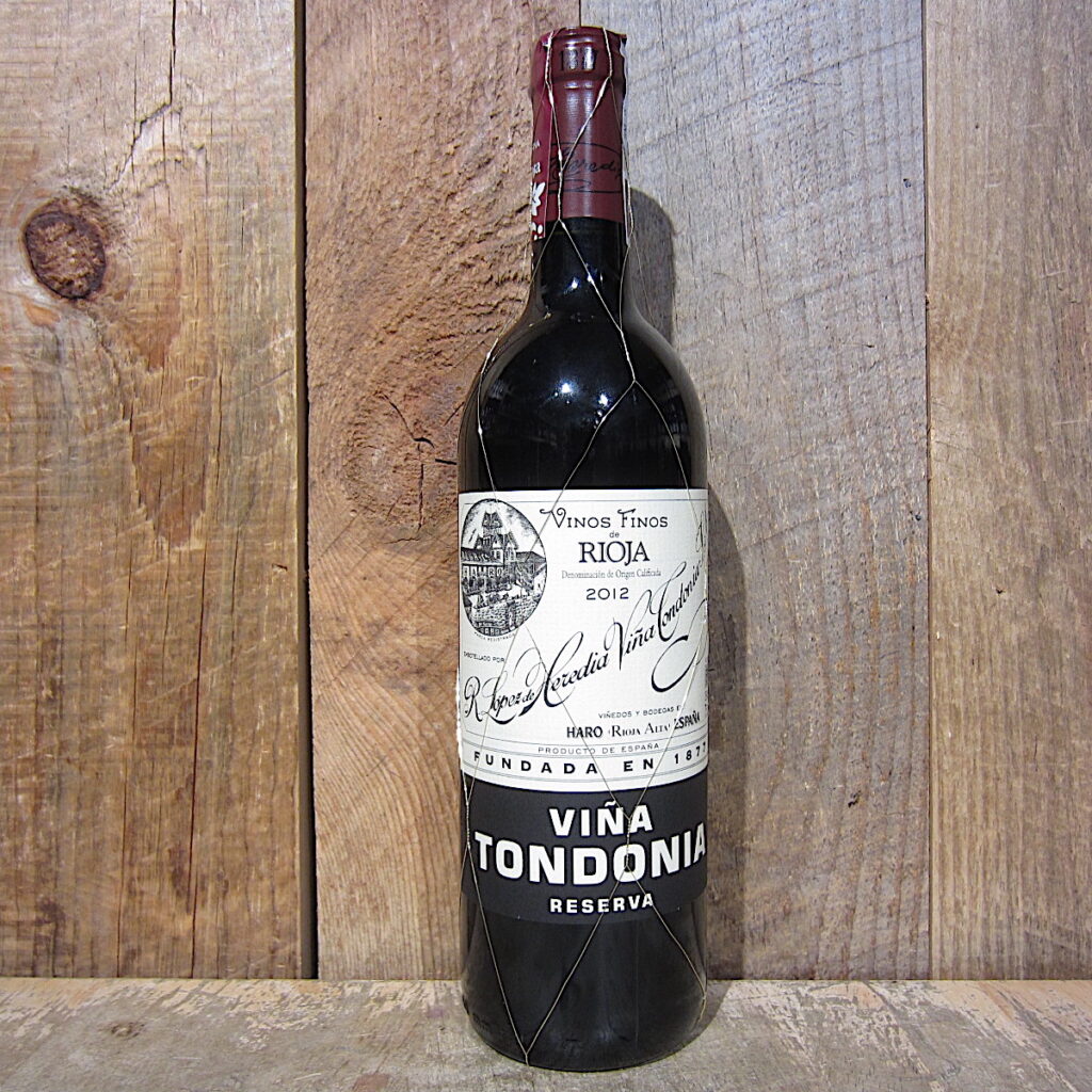 Lopez de Heredia Vina Tondonia Reserva Rioja 2012 750ml