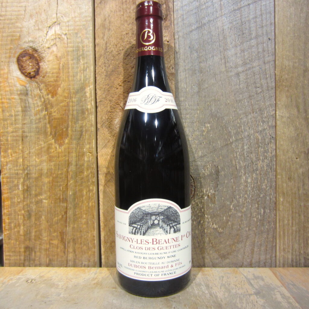 Bernard Dubois Savigny les beaune 1er cru Clos de Guettes