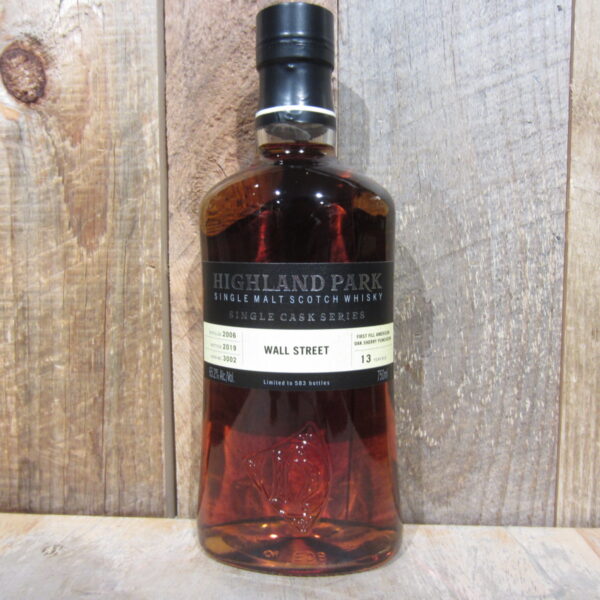 Highland Park Single Cask Series Wall Street 13 Year Scotch Whisky