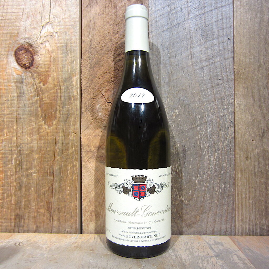 Yves Boyer Martenot Meursault 1er Cru Genevieres