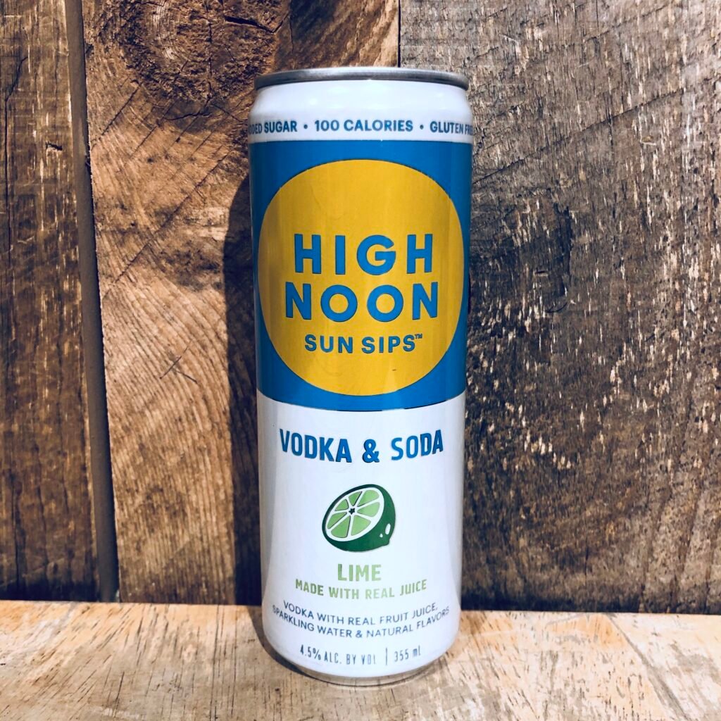 high noon vodka lime