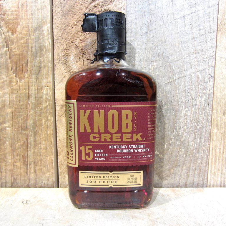 Knob Creek 15 Year Old Bourbon 750ml Oak and Barrel