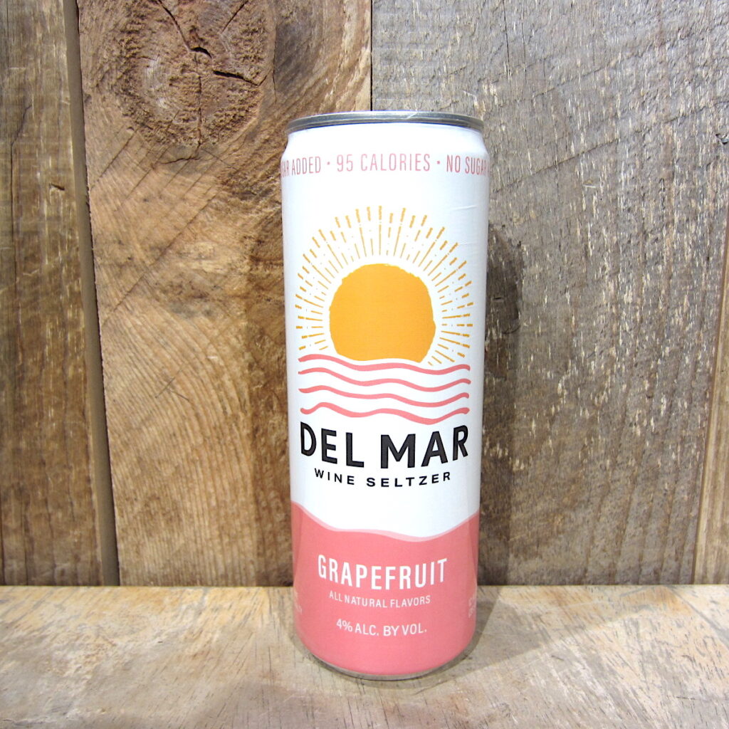 DEL MAR GRAPEFRUIT WINE SELTZER CAN 355ML