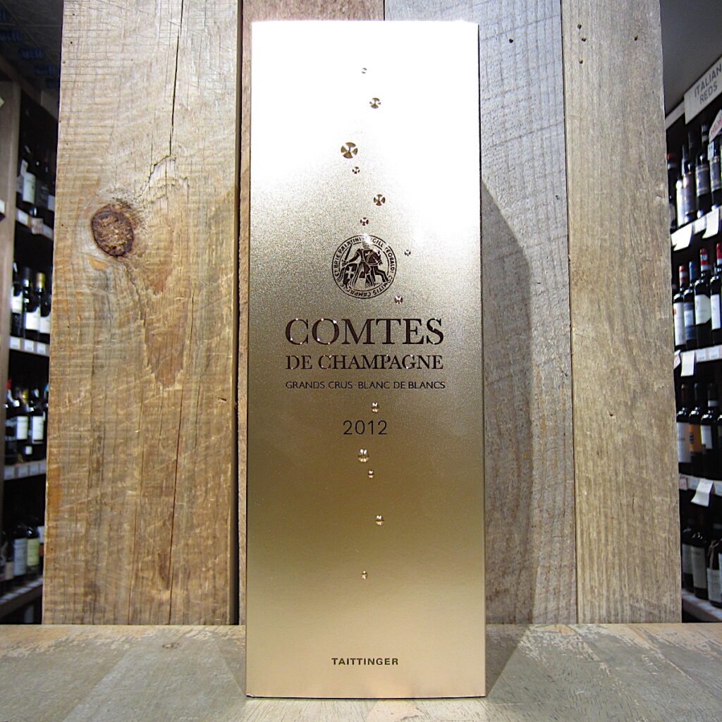 Taittinger Comtes de Champagne Blanc de Blancs box Taittinger Comtes de Champagne Blanc de Blancs box