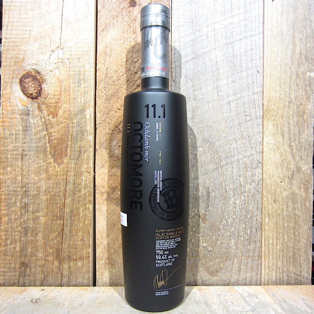 BRUICHLADDICH OCTOMORE ED 11 1 118 8PF SCOTCH WHISKEY