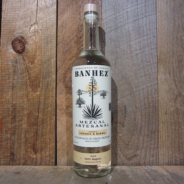 Banhez Mezcal Joven Espadin and Barril 1