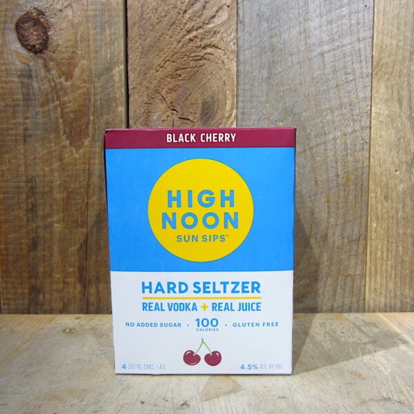 High Noon Vodka and Soda Black Cherry 4 Pack