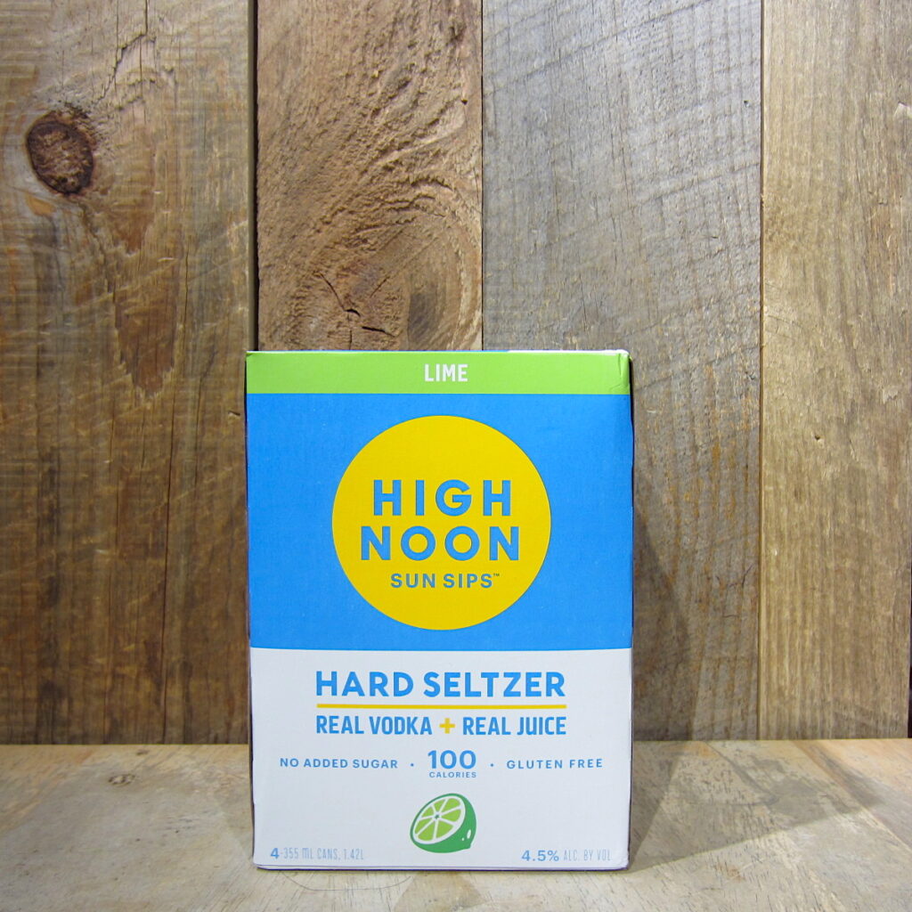 High Noon Vodka and Soda Lime 4 Pack