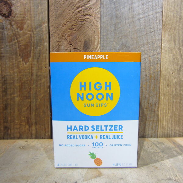 High Noon Vodka and Soda Pineapple 4 Pack