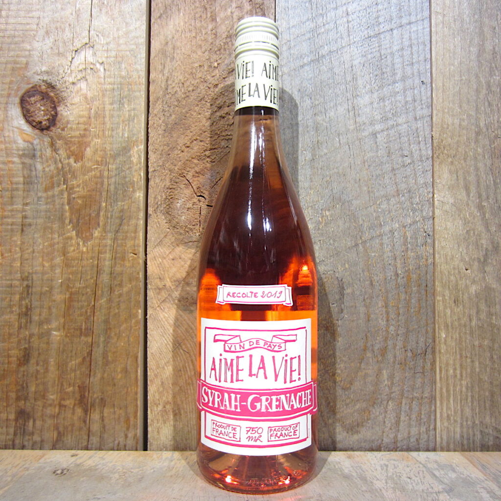 Aime La Vie Syrah Grenache Rose