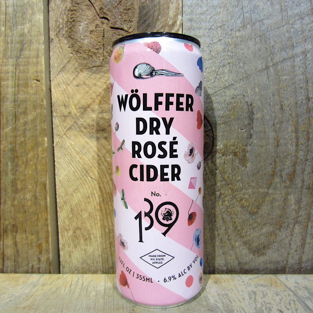 Wolffer Dry Rose Cider Cans