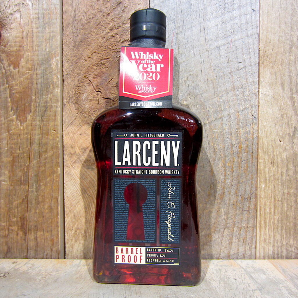 Larceny Barrel Proof Bourbon 121