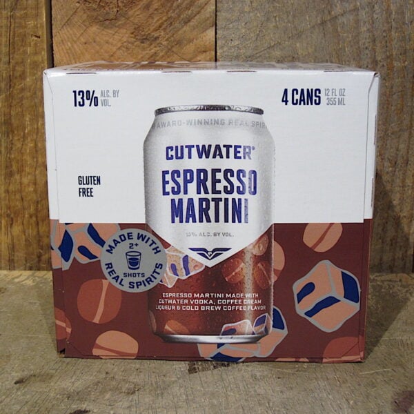 Cutwater Vodka Espresso Martini 4 pack