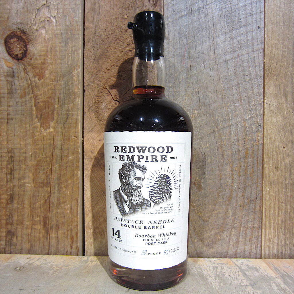 Redwood Empire Haystack Needle 8 Year Bourbon 750ml Oak and Barrel